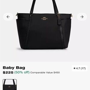 Coach Baby Bag